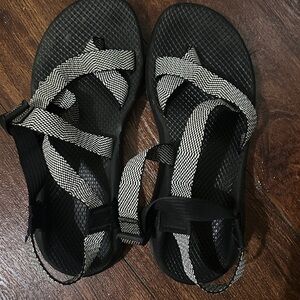 Chacos with adjustable straps